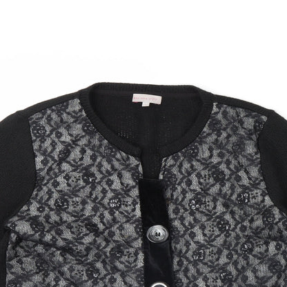 Womens UK Size L m&S Black Jacket