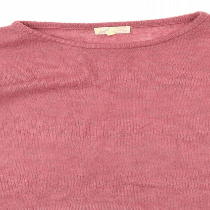 Angel Womens Pink   Pullover Jumper Size L