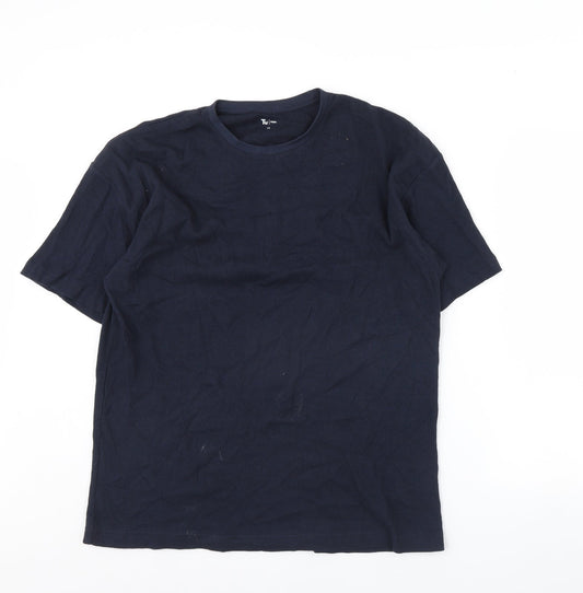 TU Mens Blue    T-Shirt Size M