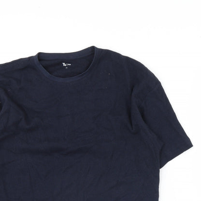 TU Mens Blue    T-Shirt Size M
