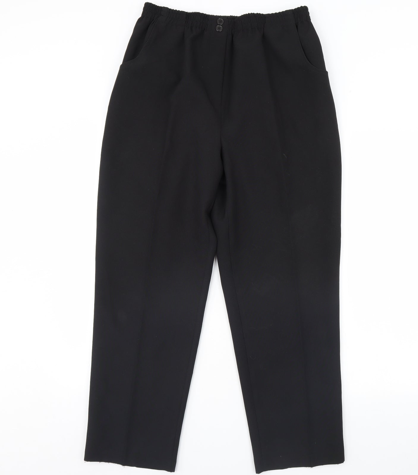 Classic Womens Black   Trousers  Size 16 L30 in