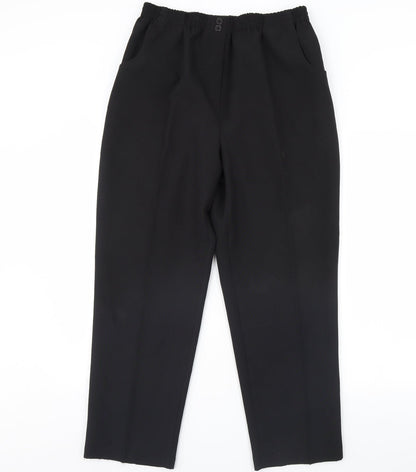 Classic Womens Black   Trousers  Size 16 L30 in