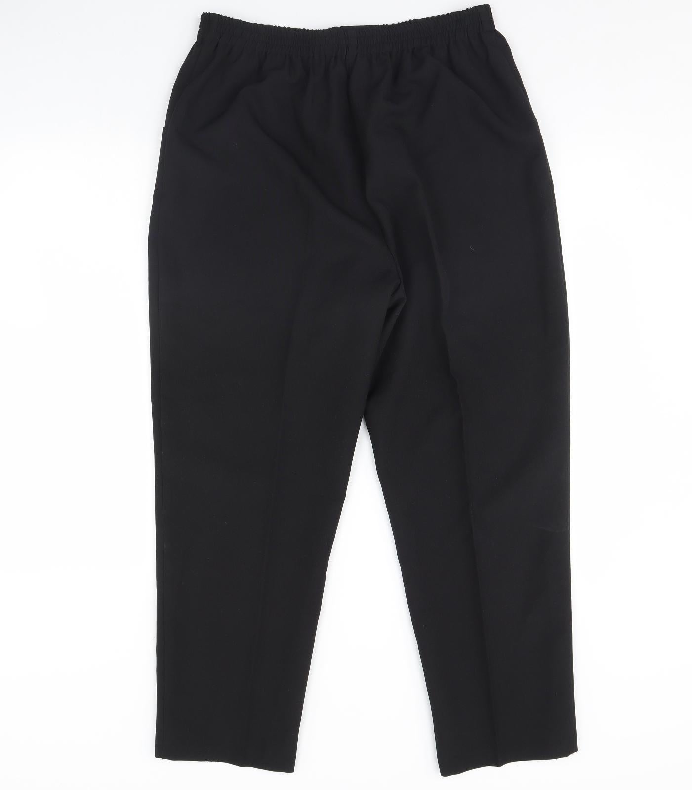 Classic Womens Black   Trousers  Size 16 L30 in