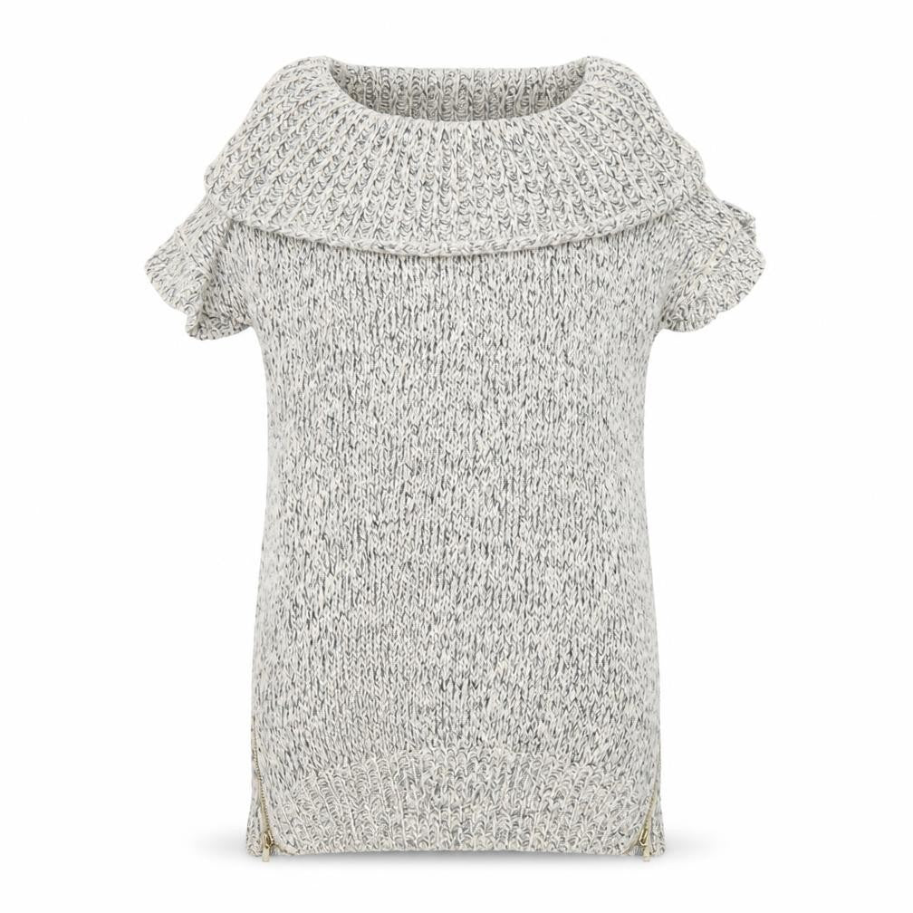 Womens UK Size S New Look Grey Pullover Jumper