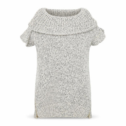 Womens UK Size S New Look Grey Pullover Jumper