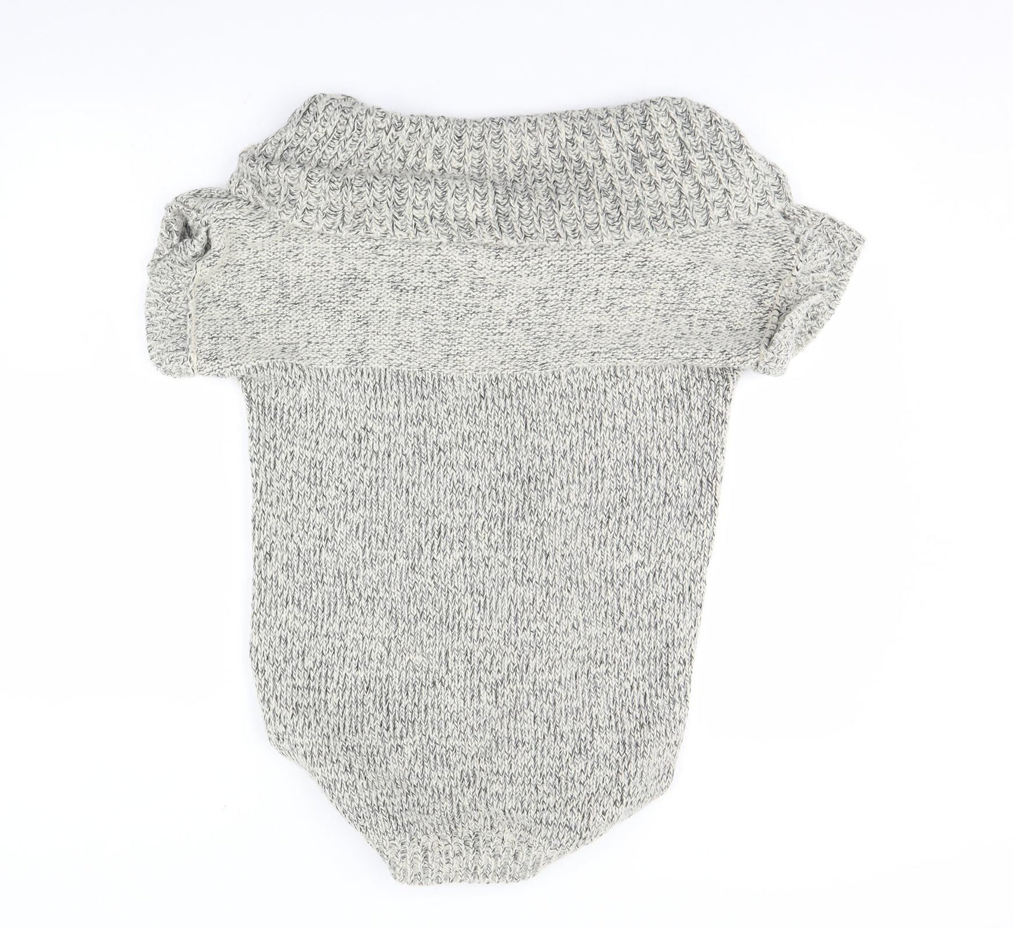 Womens UK Size S New Look Grey Pullover Jumper