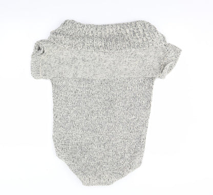 Womens UK Size S New Look Grey Pullover Jumper