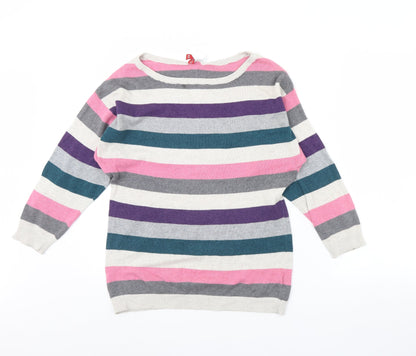 Womens UK Size XS H&M Pink Pullover Jumper