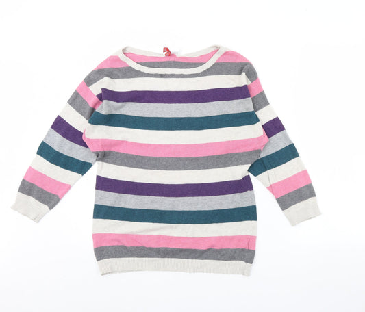 Womens UK Size XS H&M Pink Pullover Jumper