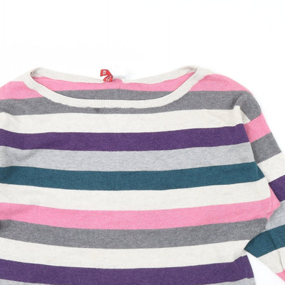 Womens UK Size XS H&M Pink Pullover Jumper