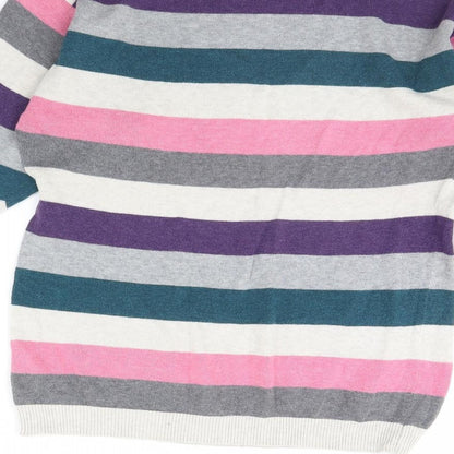 Womens UK Size XS H&M Pink Pullover Jumper