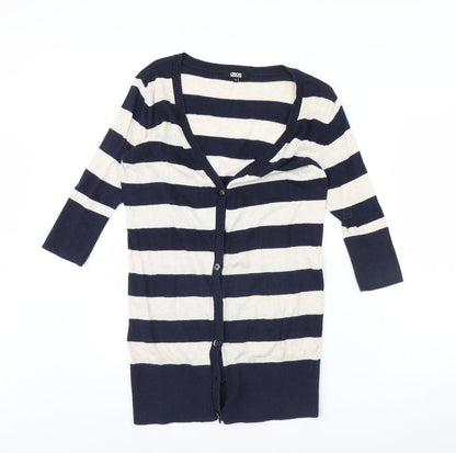 Womens UK Size 12 ASOS Blue Cardigan Jumper
