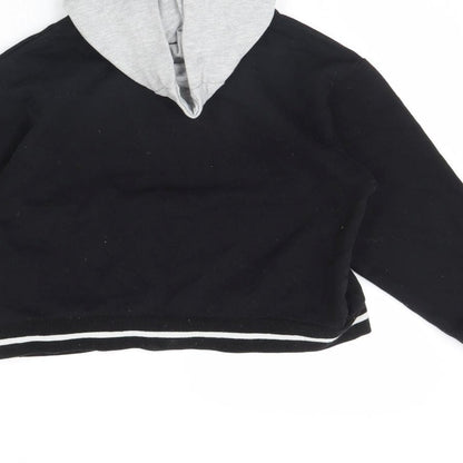 Primark Girls Grey   Pullover Hoodie Size 10 Years