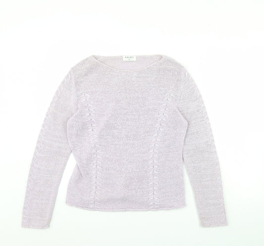 Kaliko Womens Pink   Pullover Jumper Size 14