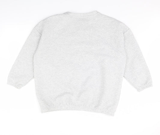 Primark Womens Grey   Pullover Jumper Size M