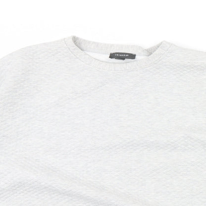 Primark Womens Grey   Pullover Jumper Size M