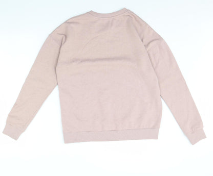Womens UK Size 10 Label Lab Pink Pullover Jumper