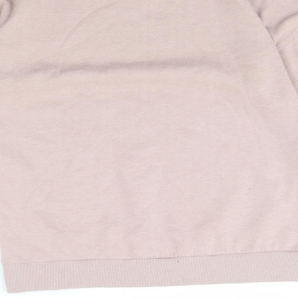 Womens UK Size 10 Label Lab Pink Pullover Jumper
