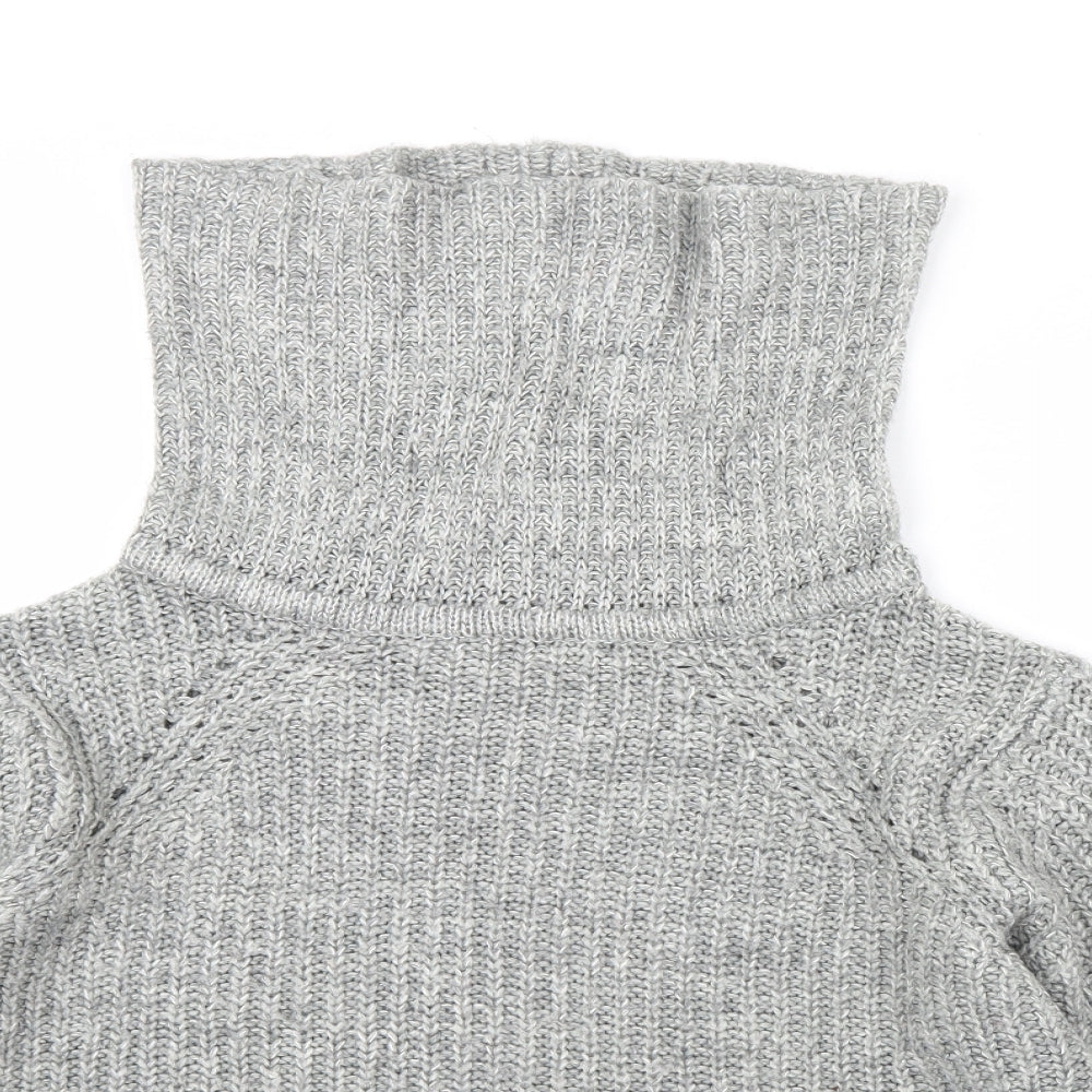 Womens UK Size 14 New Look Grey Pullover Jumper