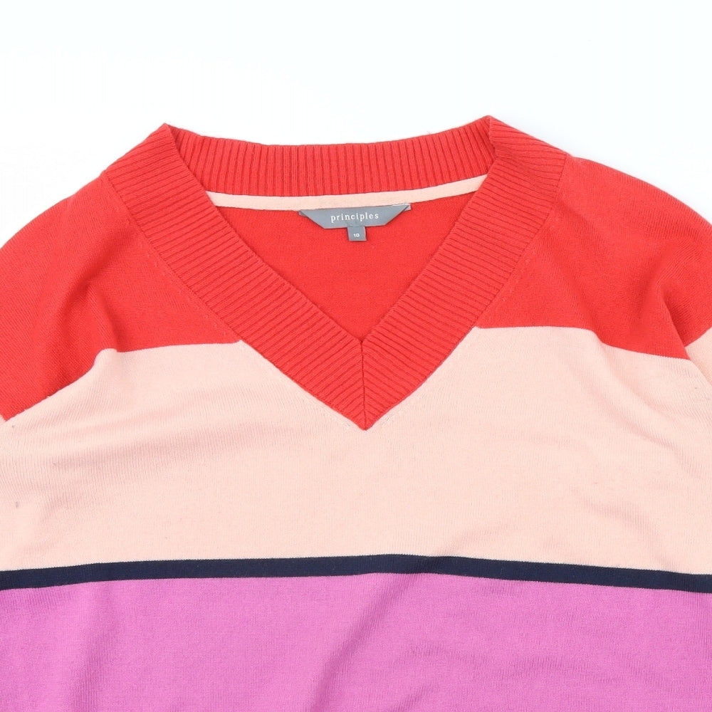 Womens UK Size 10 Principles Blue Pullover Jumper