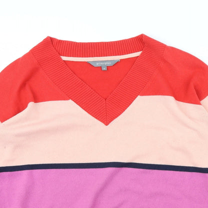 Womens UK Size 10 Principles Blue Pullover Jumper