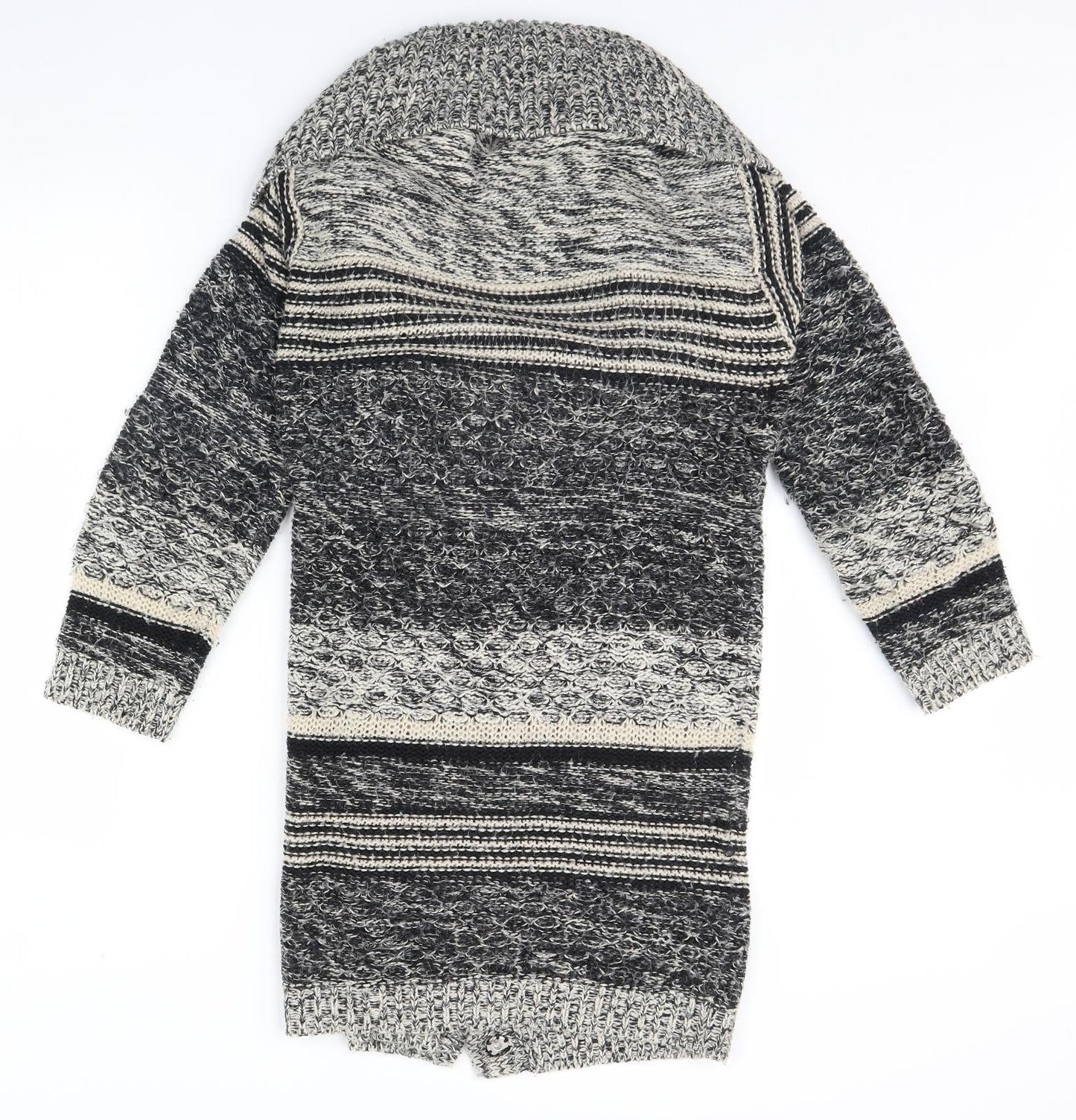 George Womens Black Striped  Jacket  Size 10