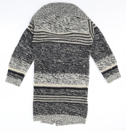 George Womens Black Striped  Jacket  Size 10