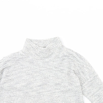F&F Girls Grey   Pullover Jumper Size 7 Years
