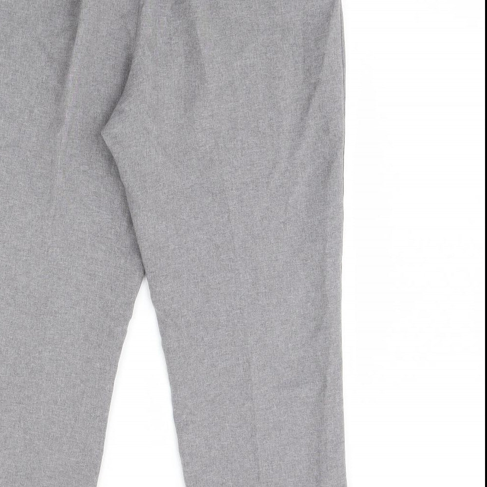 Womens UK Size 14 BHS Regular Fit  Grey Trousers