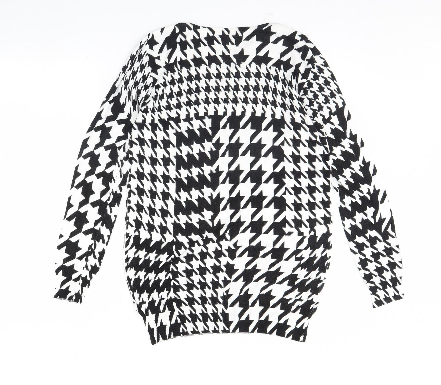 Womens UK Size 12 M&s Black Pullover Jumper