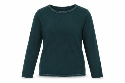 Womens UK Size S Anna Rose Green Pullover Jumper