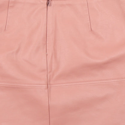 New Look Womens Pink   A-Line Skirt Size 8