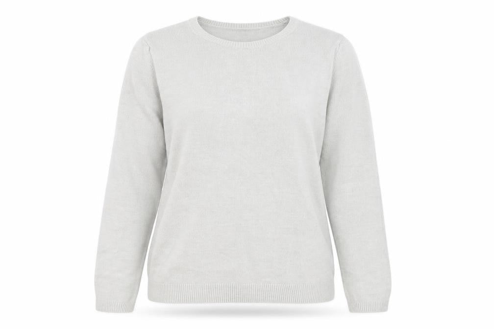 Classics Womens Grey  Knit Pullover Jumper Size 14