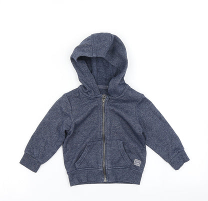 Mini Rebel Boys Blue   Jacket  Size 12-18 Months