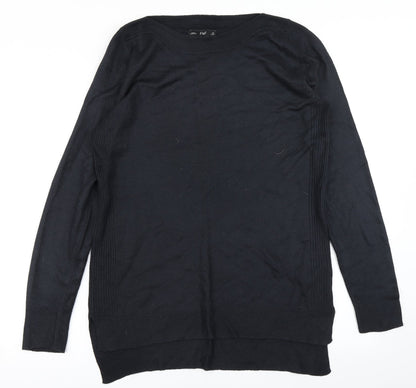 F&F Womens Blue  Knit Pullover Jumper Size 8