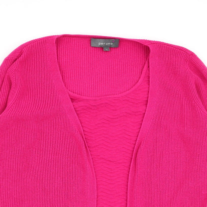 Womens UK Size 8 Per Una Pink Pullover Jumper