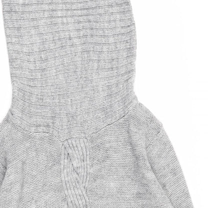 Elisabeth Scott Womens Grey  Rayon Pullover Jumper Size M