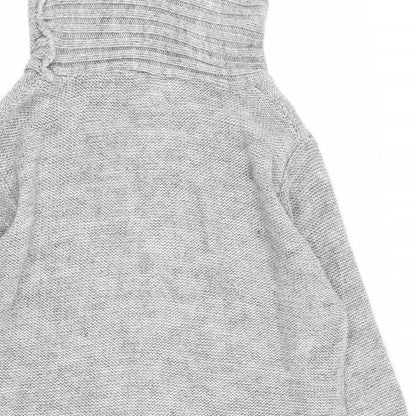 Elisabeth Scott Womens Grey  Rayon Pullover Jumper Size M