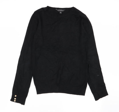 Womens UK Size 8 Dorothy Perkins Black Pullover Jumper