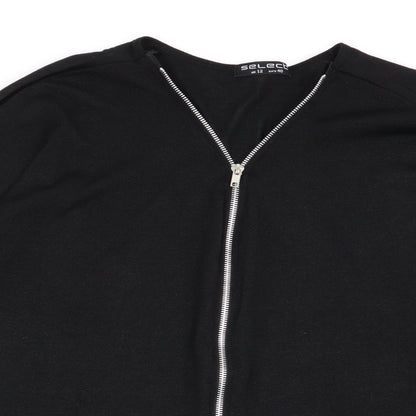 Womens UK Size 12 Select Black Pullover Jumper