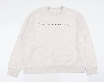 Primark Womens Beige   Pullover Jumper Size 12