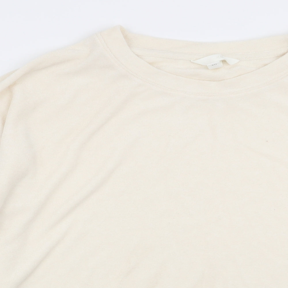 Womens UK Size 8 H&M Ivory Pullover Jumper