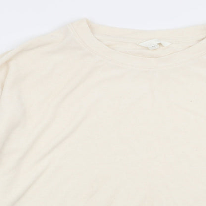 Womens UK Size 8 H&M Ivory Pullover Jumper