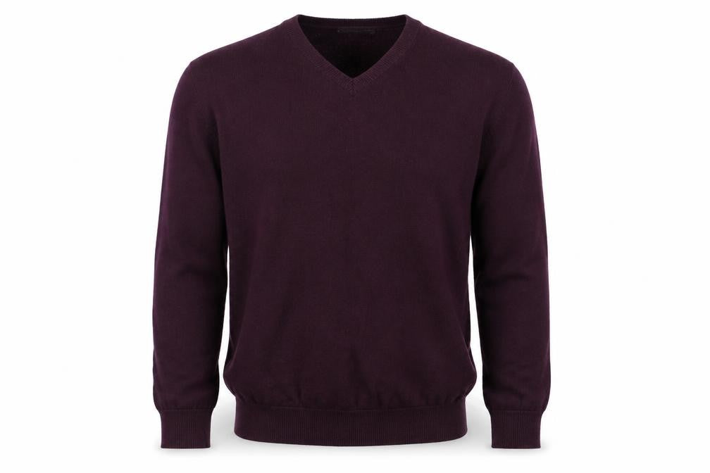 Mens UK Size S TU Purple Pullover Jumper