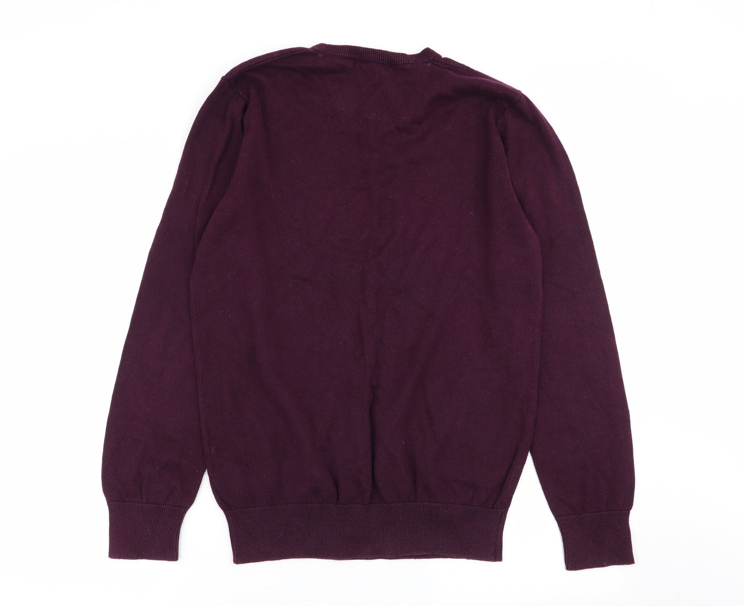 TU Mens Purple   Pullover Jumper Size S