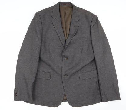 Mens UK Size 44 New Look Regular Grey Suit Jacket