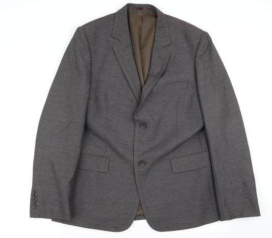 Mens UK Size 44 New Look Regular Grey Suit Jacket