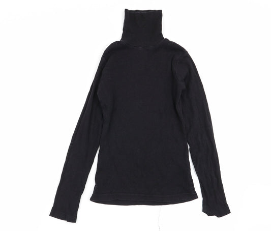 feva diva Girls Black   Basic T-Shirt Size 9-10 Years