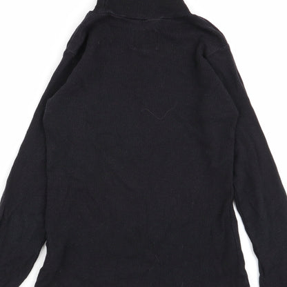 feva diva Girls Black   Basic T-Shirt Size 9-10 Years