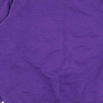 Asda George Girls Purple   Pullover Jumper Size 9-10 Years  - school jumper